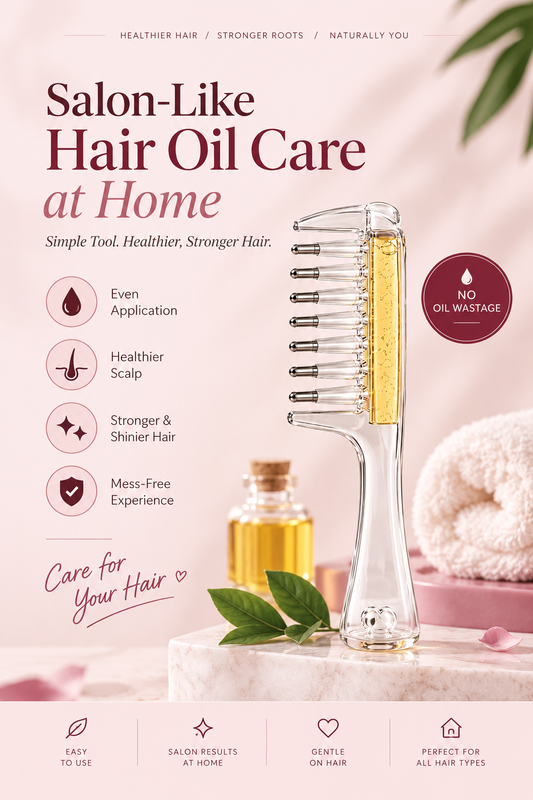 GILTnCO Hair Oil Applicator Comb
