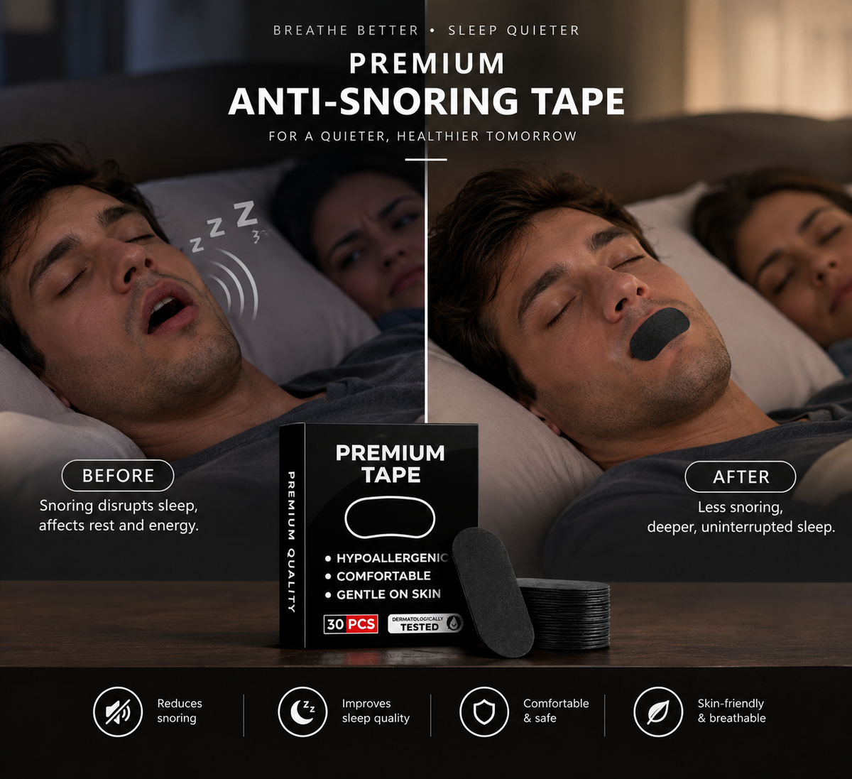 Anti Snoring Tape