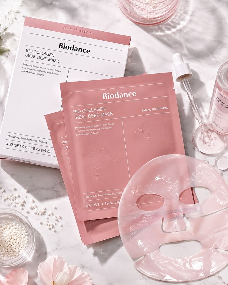Bio-Collagen Glow Hydrogel Face Mask