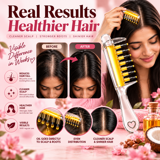 GILTnCO Hair Oil Applicator Comb